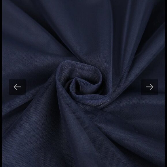 NWT Blue Color Block Short Sleeve Midi Dress Large - Picture 5 of 11